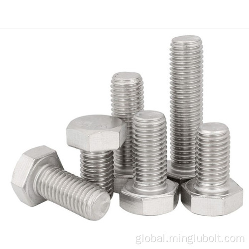 304 Hex Head Bolts stainless steel hex bolt factory Factory